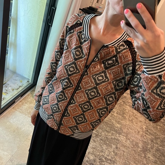 Saltwater LUXE Size M bomber jacket - Picture 2 of 11